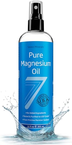 Pure Magnesium Oil Spray - Big 12 fl oz (Lasts
