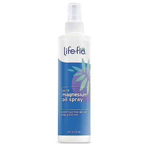 Life-flo Pure Magnesium Oil Spray w/Concentrated Magnesium Chloride from The