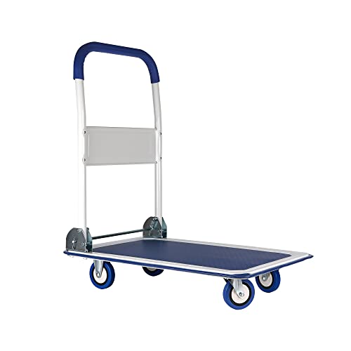 Upgraded Lifetime Home Large Foldable Push Cart Dolly | 330
