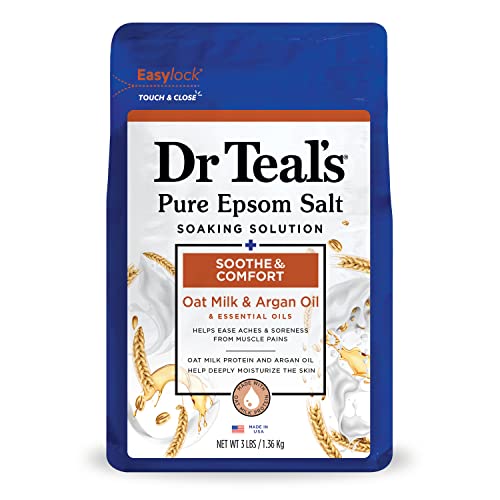 Dr Teal's Pure Epsom Salt, Soothe & Comfort with Oat